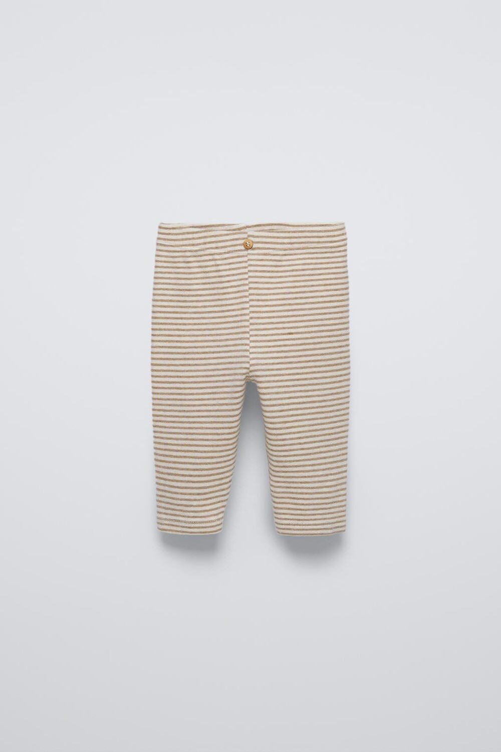 

Мягкие полосатые брюки soft touch ZARA, светло-бежевый