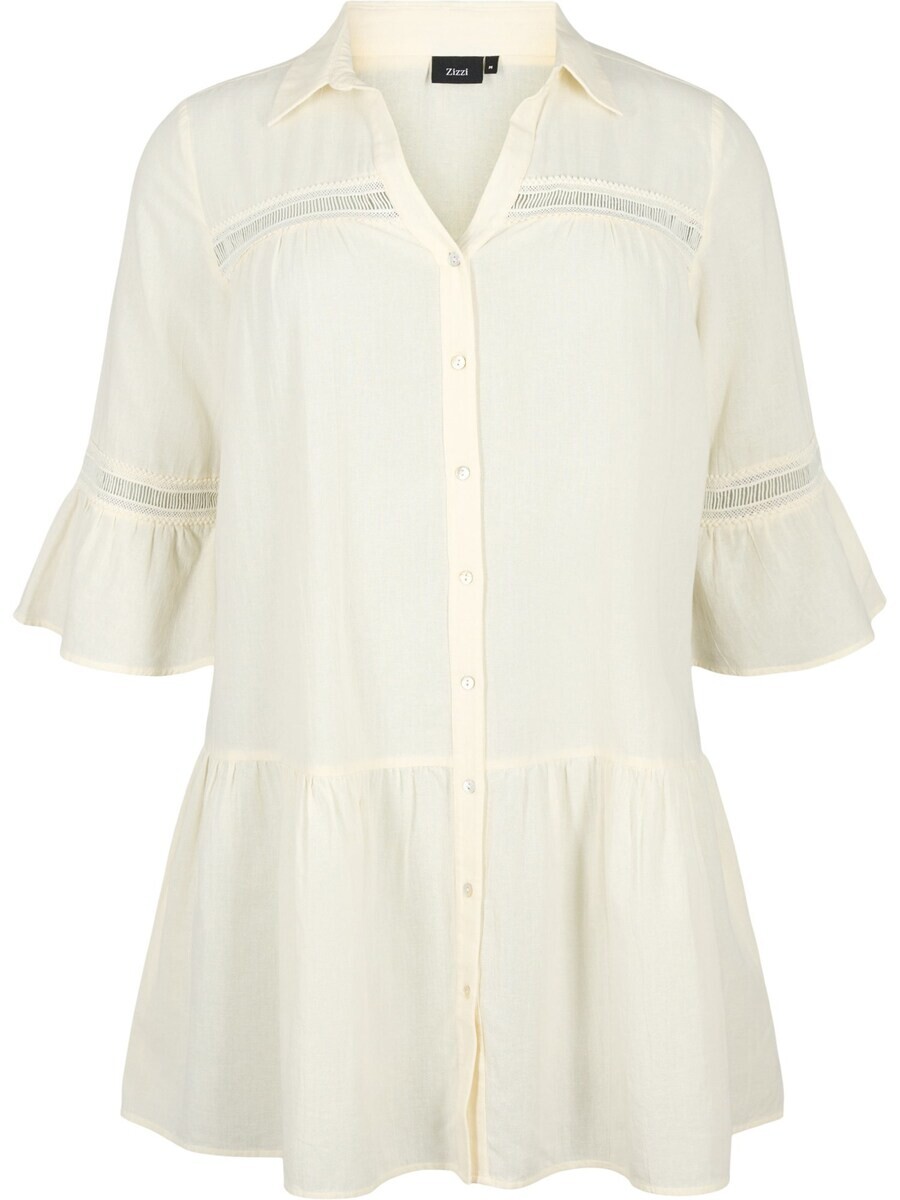 

Туника Zizzi Tunic Zahra, кремовый
