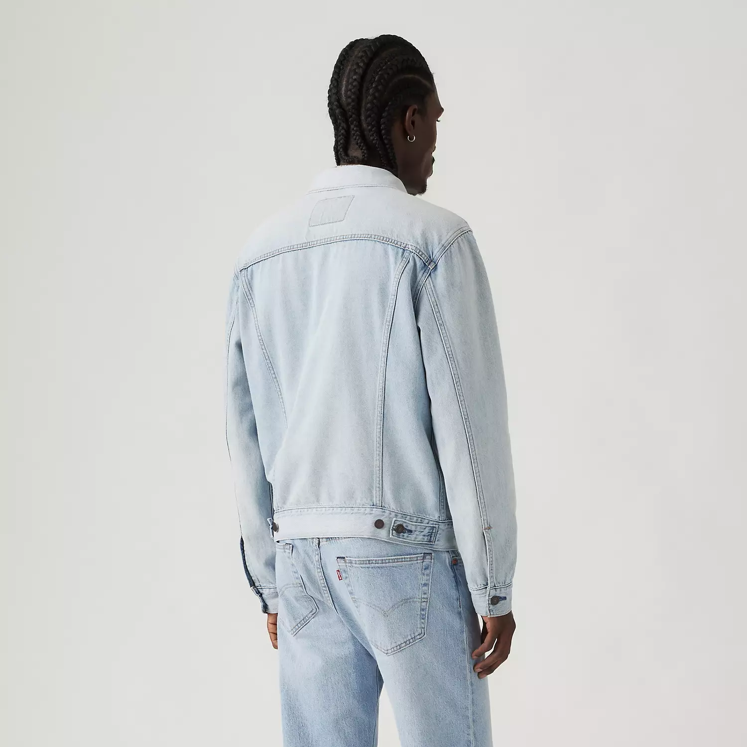 Легкая куртка дальнобойщика Levi's, цвет Build A House - Light Wash — фото 3