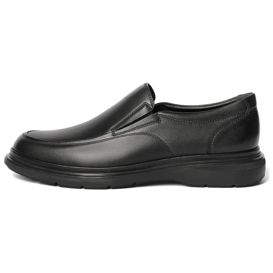 Senda Повседневные кожаные туфли мужские low top черные