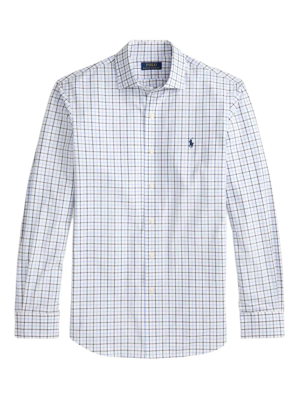 

Клетчатая рубашка POLO RALPH LAUREN, белый