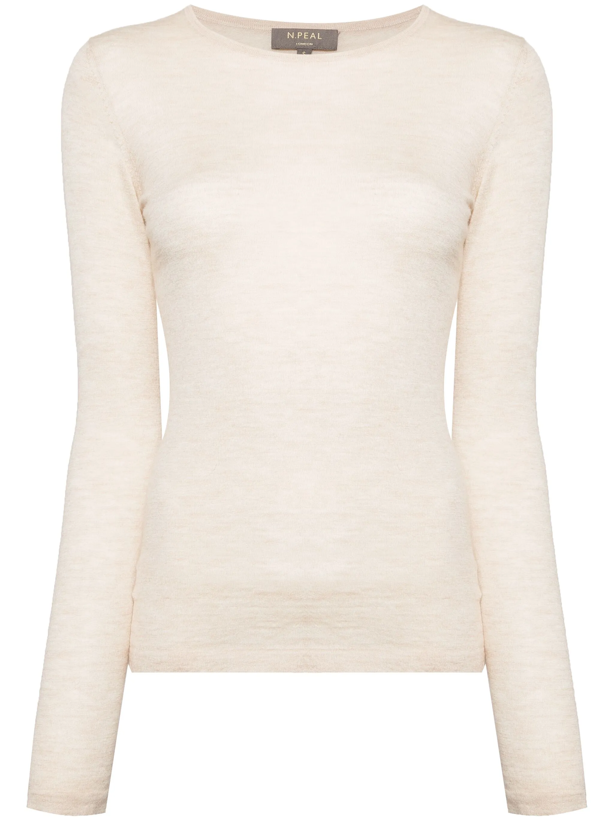 

Кашемировый топ Eden N.Peal, бежевый