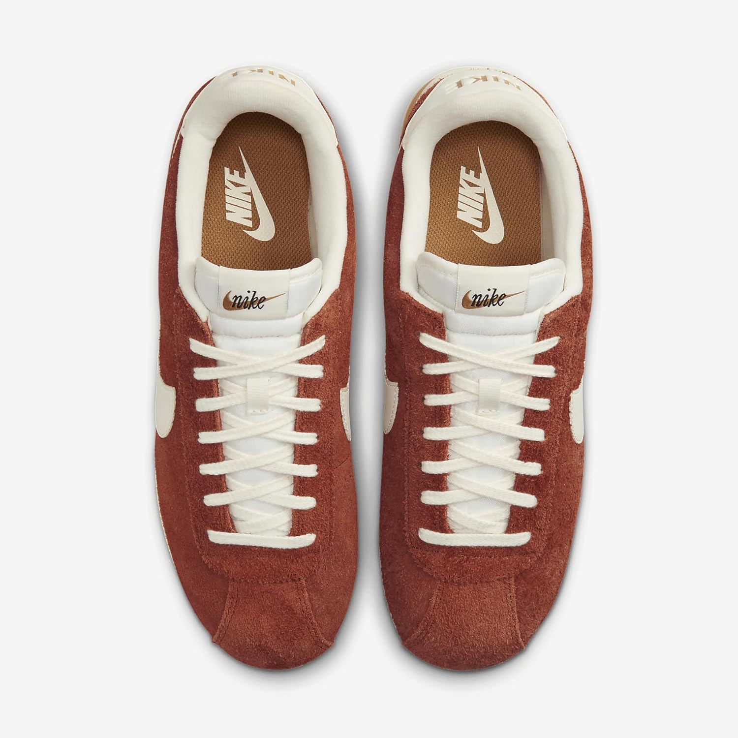 Nike Мужские кроссовки Cortez SE Suede Brown 10, Rust — фото 4