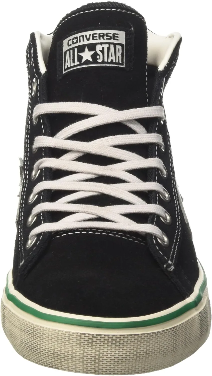 Мужские высокие кеды Converse 158935c, белый/черный/зеленый — фото 2