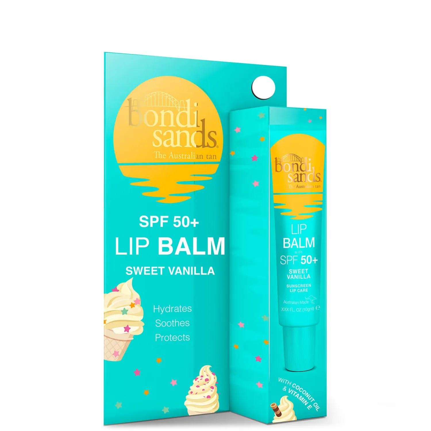 

Бальзам для губ SPF 50+ - Сладкая ваниль 10г Bondi Sands