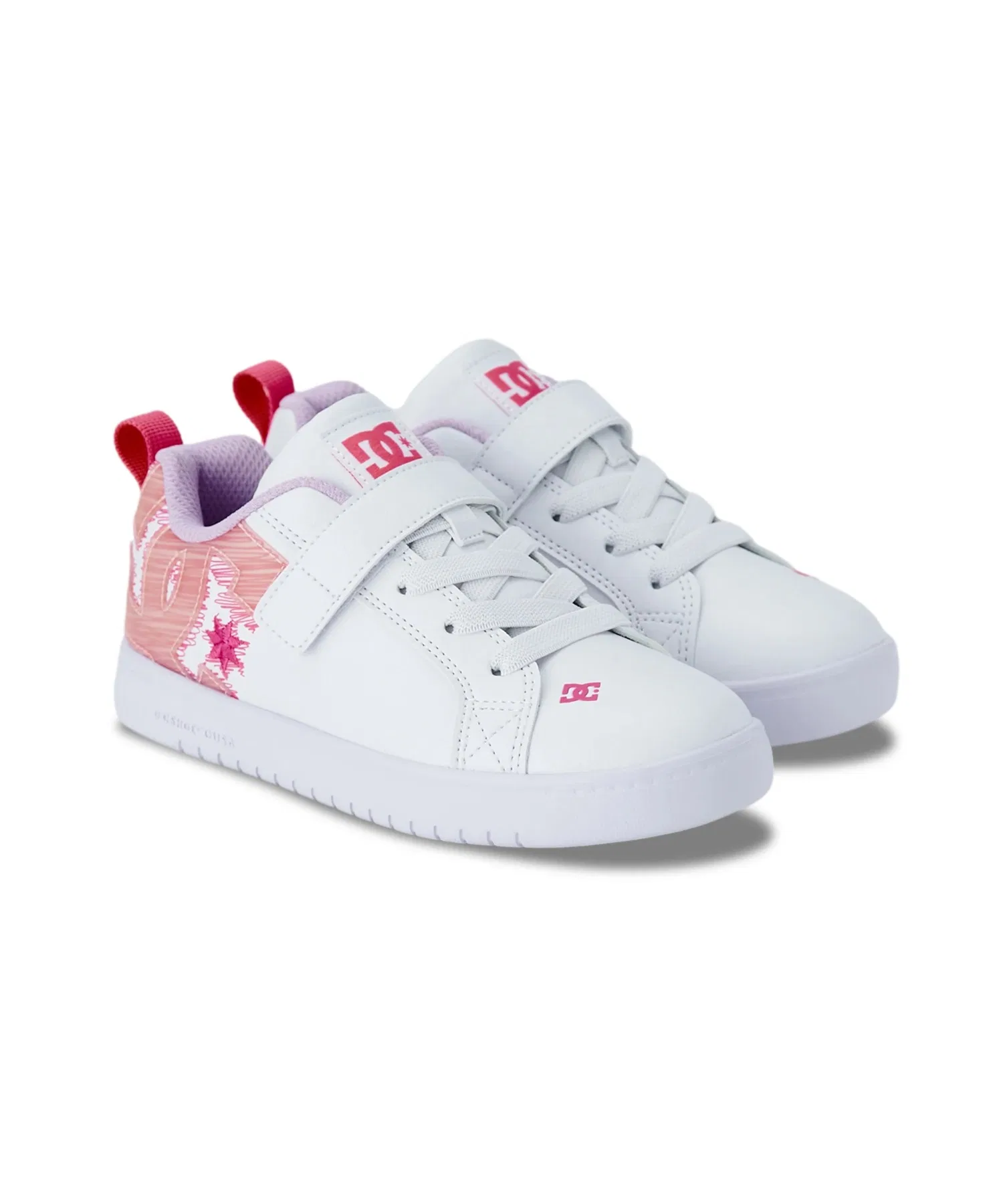 Детские кроссовки DC SHOES Ks COURT GRAFFIK LIT