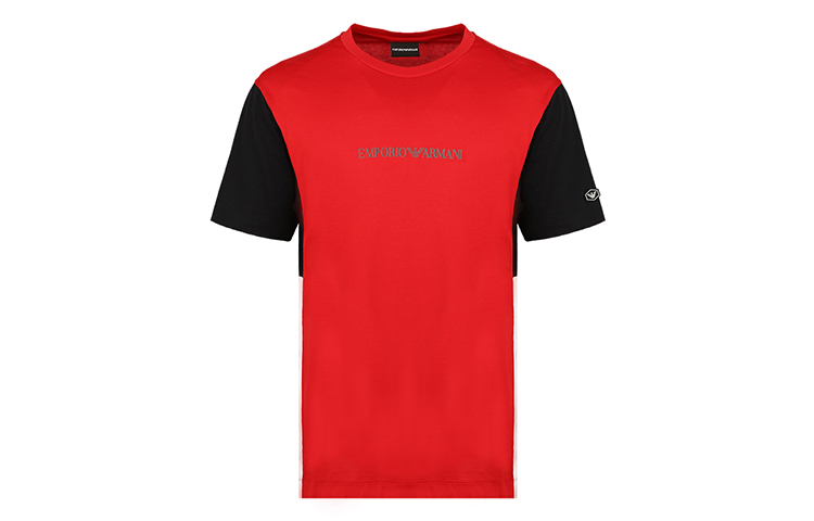 

EMPORIO ARMANI Футболка мужская красная, Красный, EMPORIO ARMANI Футболка мужская красная