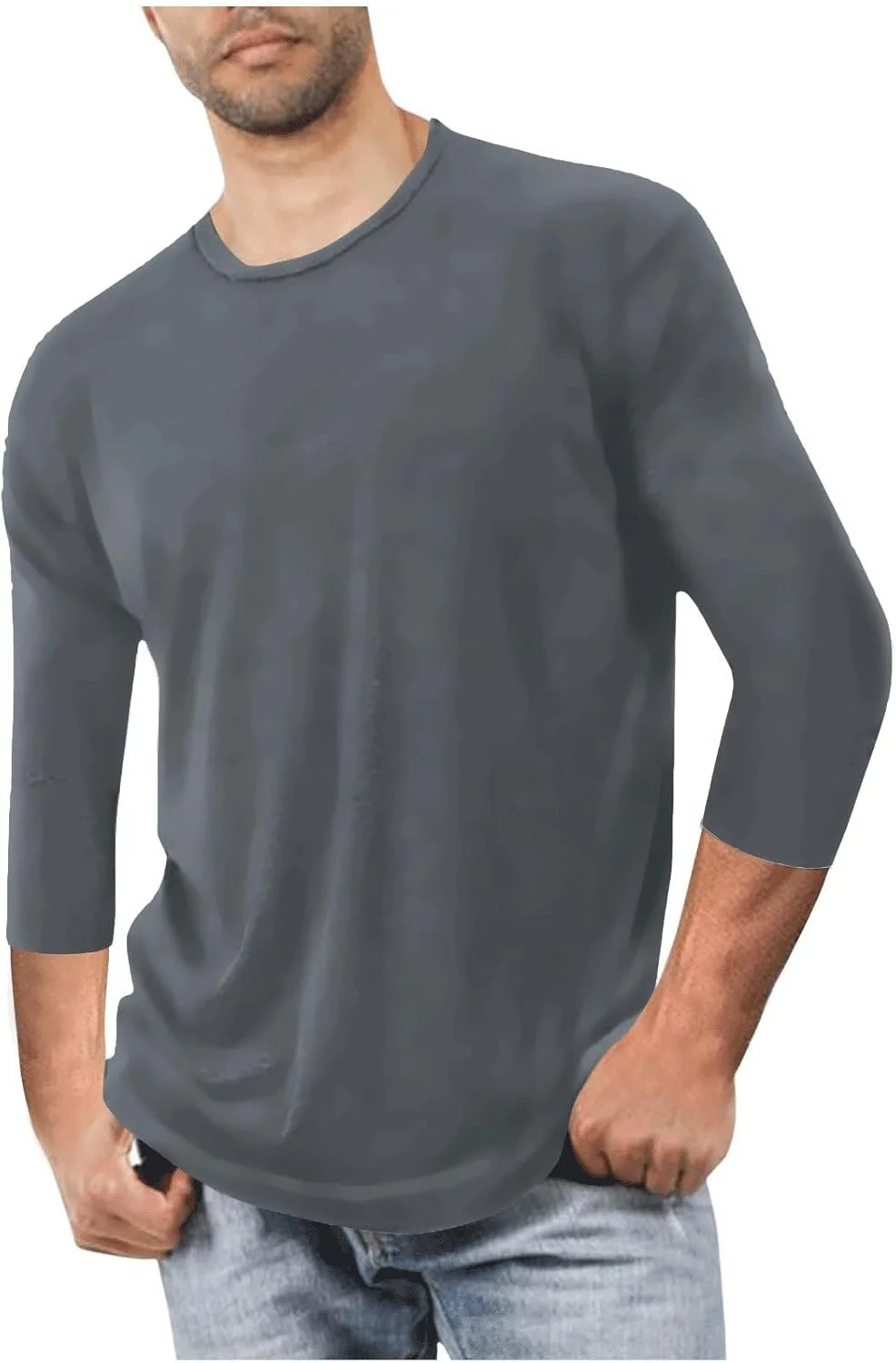 

Футболка с длинным рукавом 3/4, casual, relaxed fit