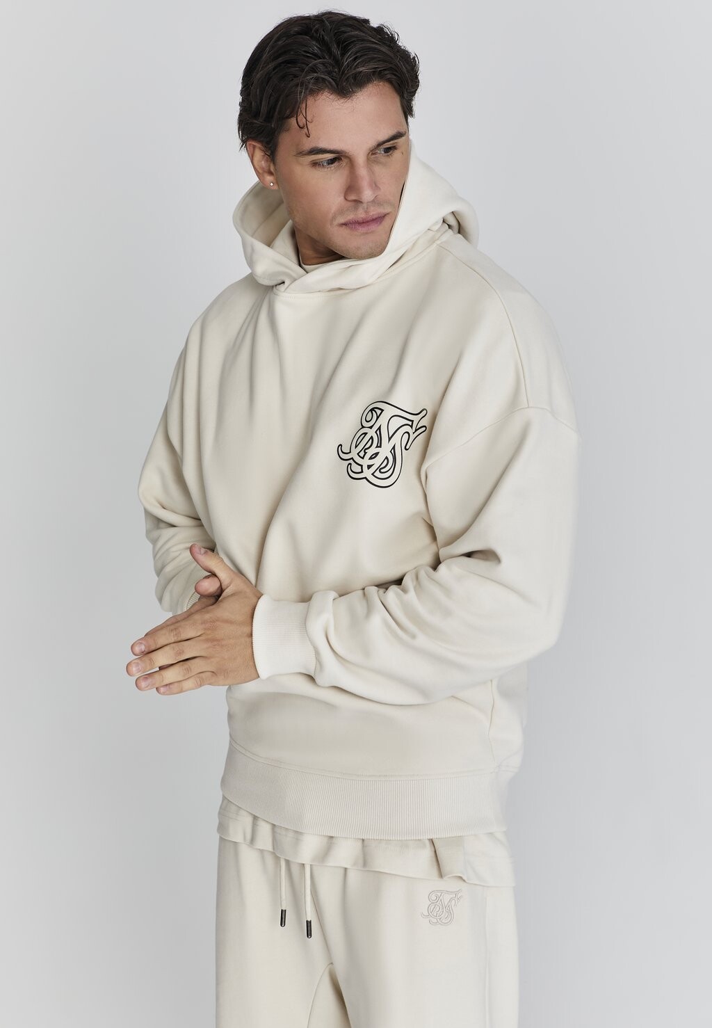 

Джемпер с капюшоном GRAPHIC SIKSILK, цвет Ecru
