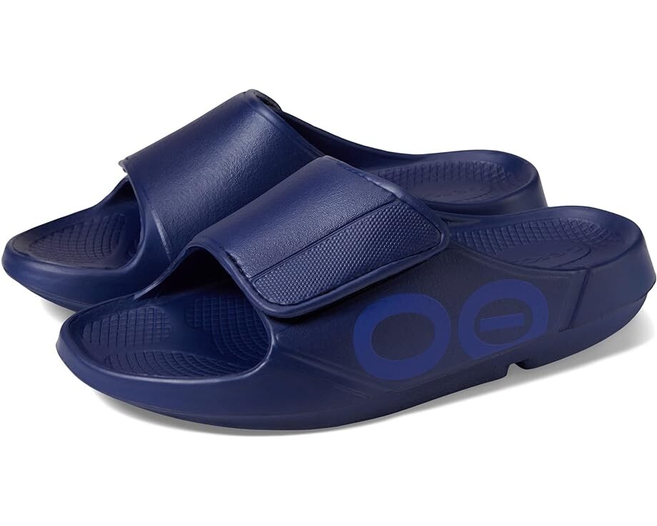

Сандалии OOFOS OOahh Sport Flex, темно-синий