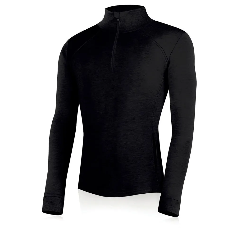 

Толстовка Lasting Warmin half zip, черный