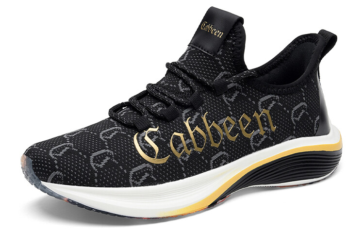 Кроссовки мужские Lifestyle Shoes Men Low-Top Black Cabbeen — фото 2