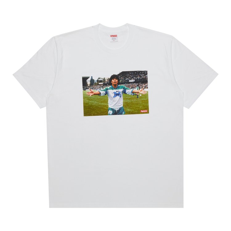 

Футболка Supreme Maradona 'White', белый