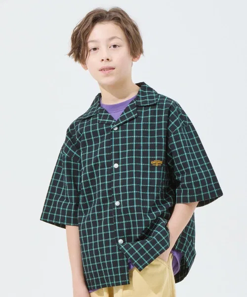 Детская рубашка KRIFF MAYER Kid's Collection с коротким рукавом и отложным воротником — фото 2