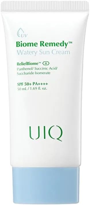 Солнцезащитный крем для лица UIQ Biom Remedy Water Sun Cream, 50 мл