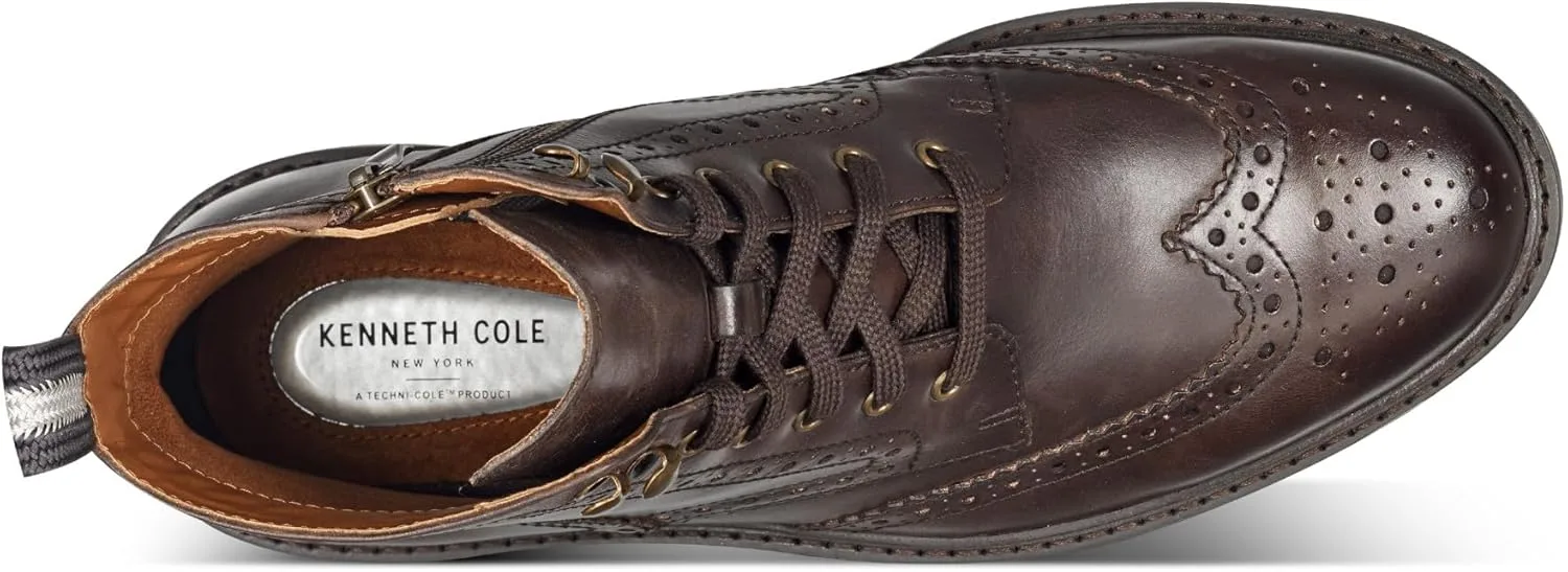 Мужские армейские ботинки Todd Kenneth Cole Footwear, темно-коричневый — фото 4