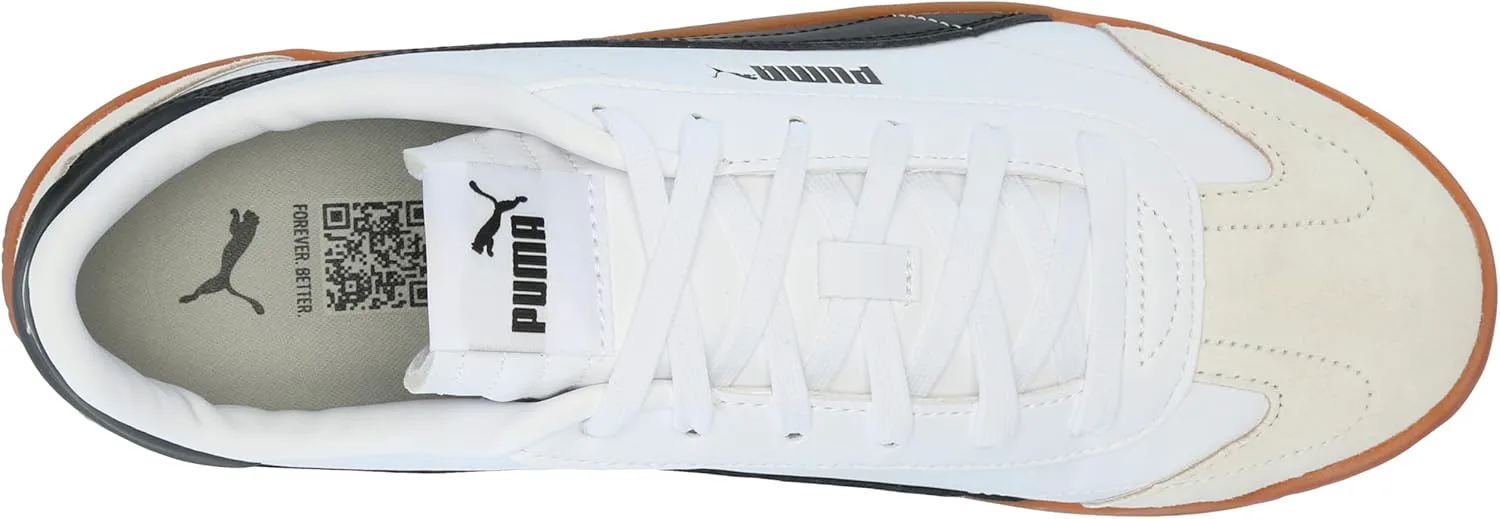 Мужские кроссовки PUMA Club 5v5, белый/черный/серый — фото 4