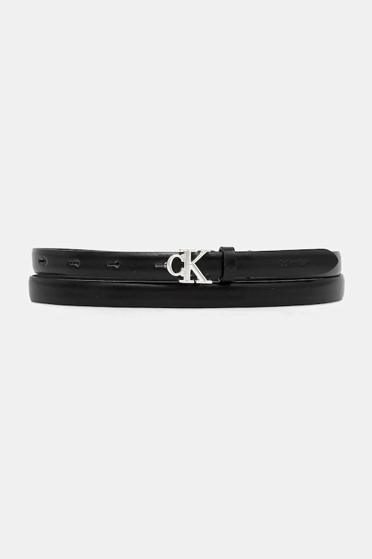 

Кожаный ремень Calvin Klein, черный