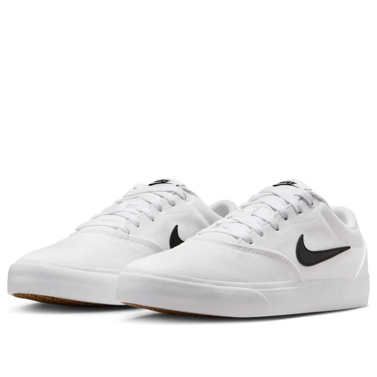 Кроссовки (WMNS) Nike Charge Canvas 'White Black Gum' — фото 4