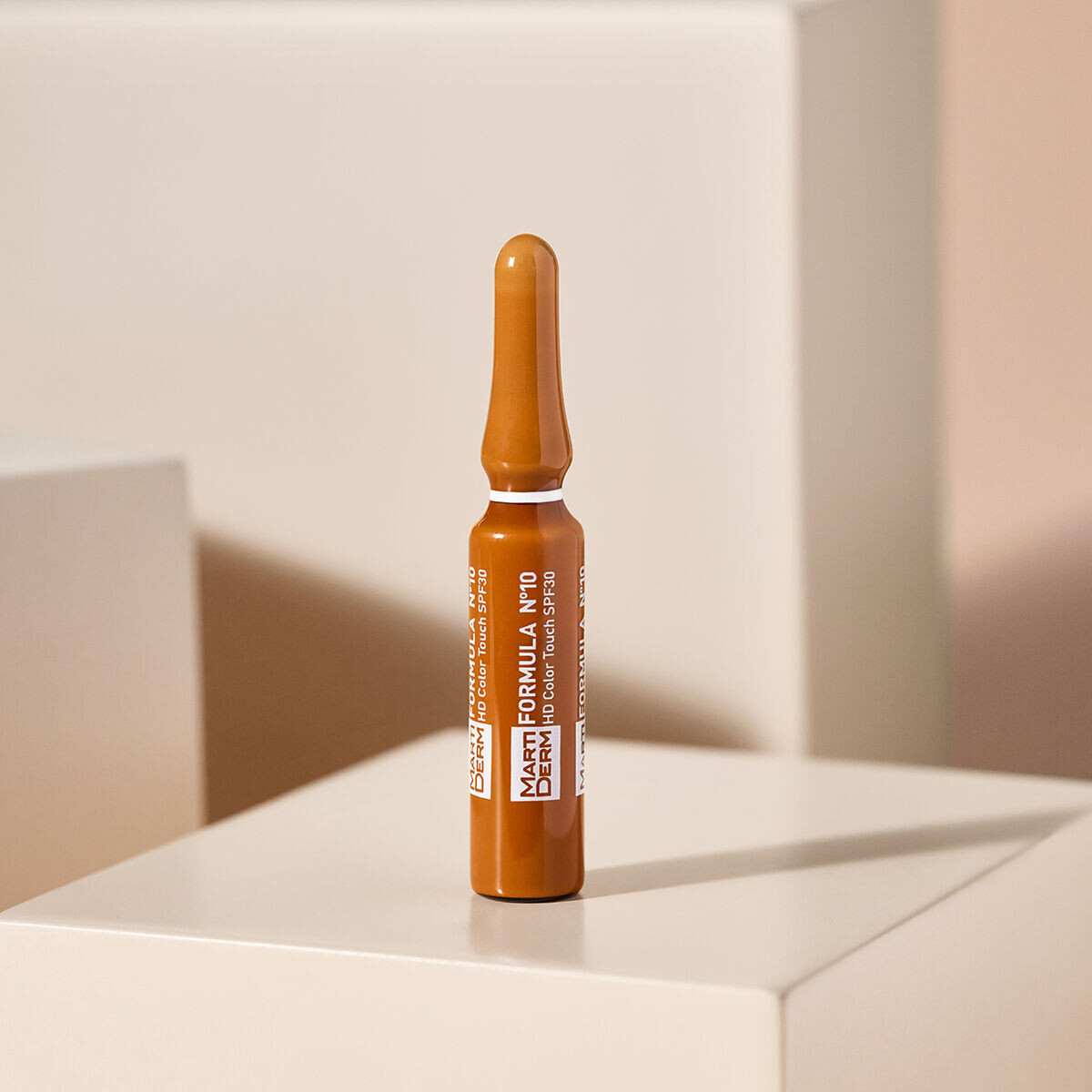Сыворотка MartiDerm — Увлажняющая и укрепляющая для лица в ампулах The Originals Formula N10 Hd Color Touch, 2 мл — фото 2