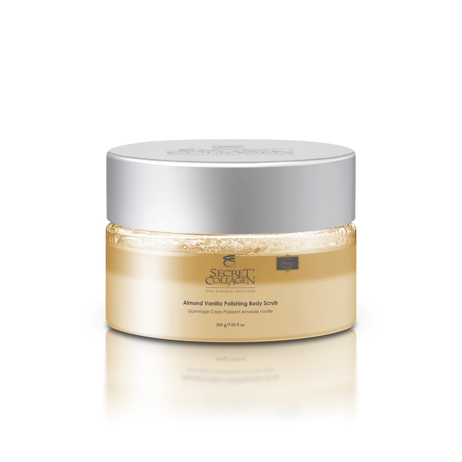 Полирующий скраб для тела с миндалем и ванилью Secret Collagen, 7,0 унций — фото 2