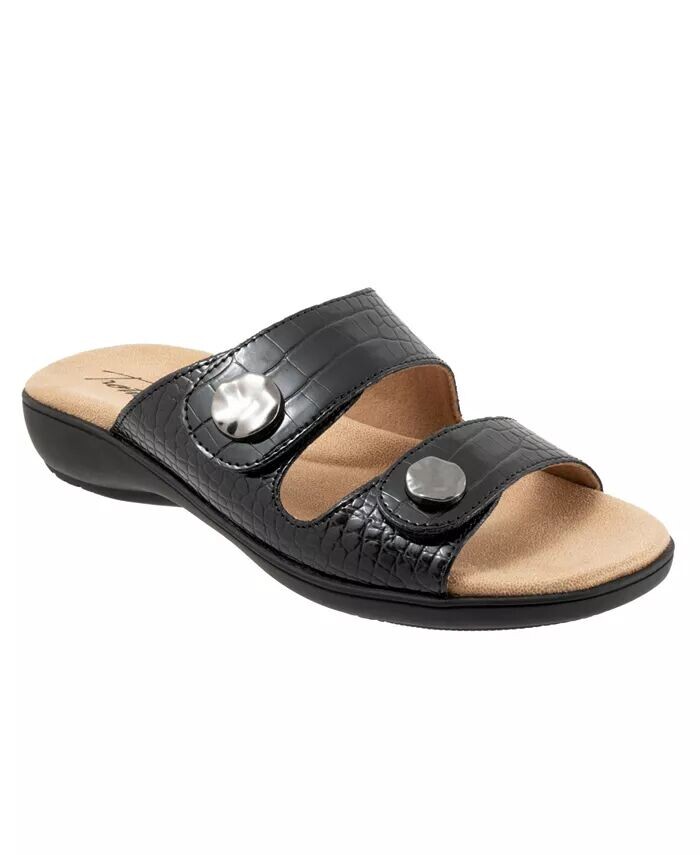 Сандалии Ruthie Croco Trotters, черный