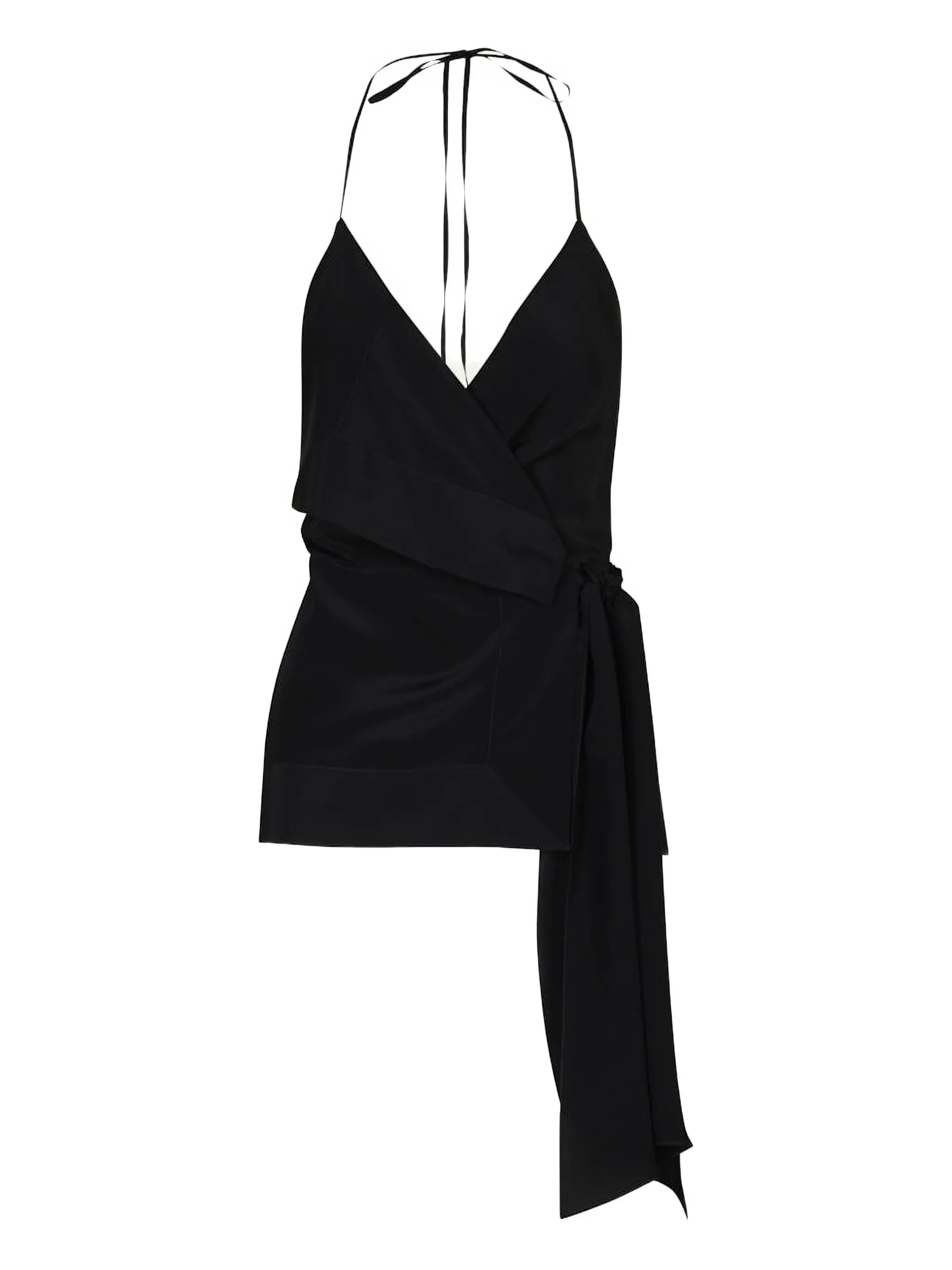 

Топ Gentle с запахом Johanna Ortiz, черный