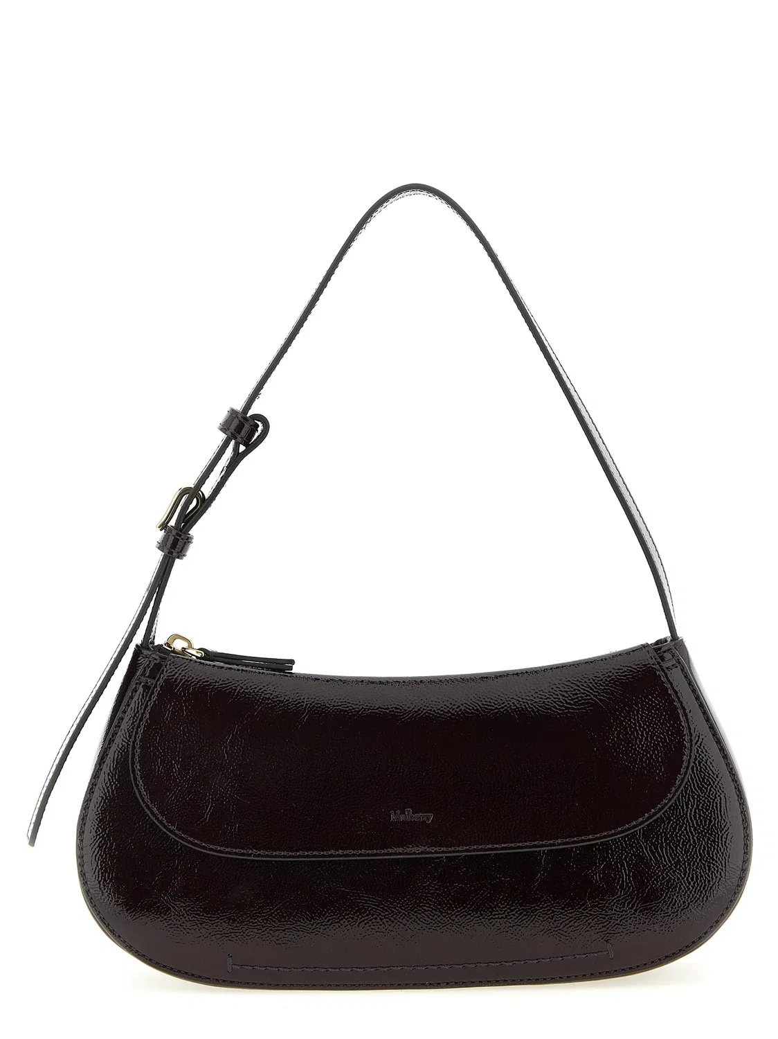 Сумка на плечо «Clovelly» Mulberry, фиолетовый