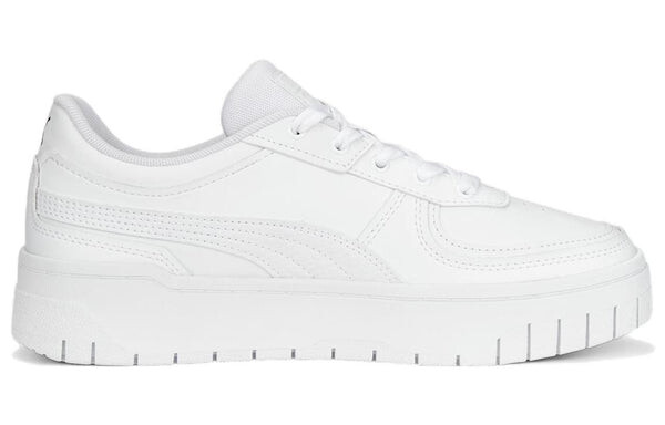 Кроссовки cali dream leather 'triple white' Puma, белый — фото 2