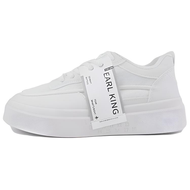 

Износостойкие и легкие низкие мужские кроссовки Earl king, White