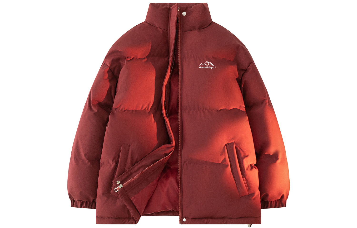 

WARRIOR Пуховик Huichao Star Cloud Collection унисекс, Burgundy