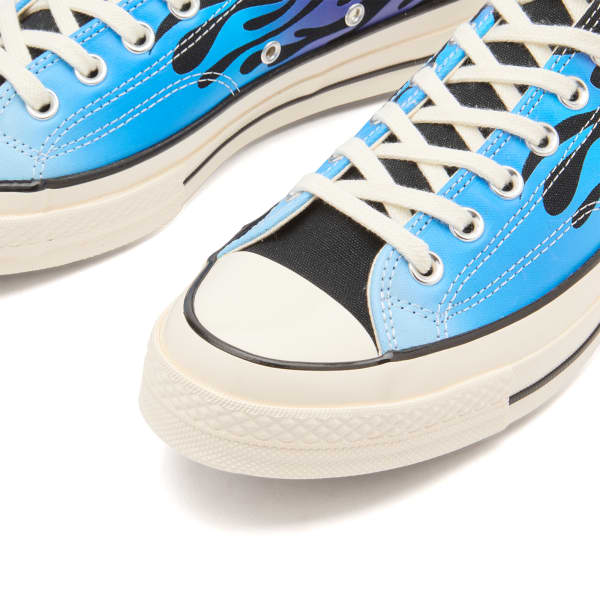 Кроссовки Чака Тейлора Ox Flames 1970-х годов Converse, черный/синий/кобальтовый — фото 3