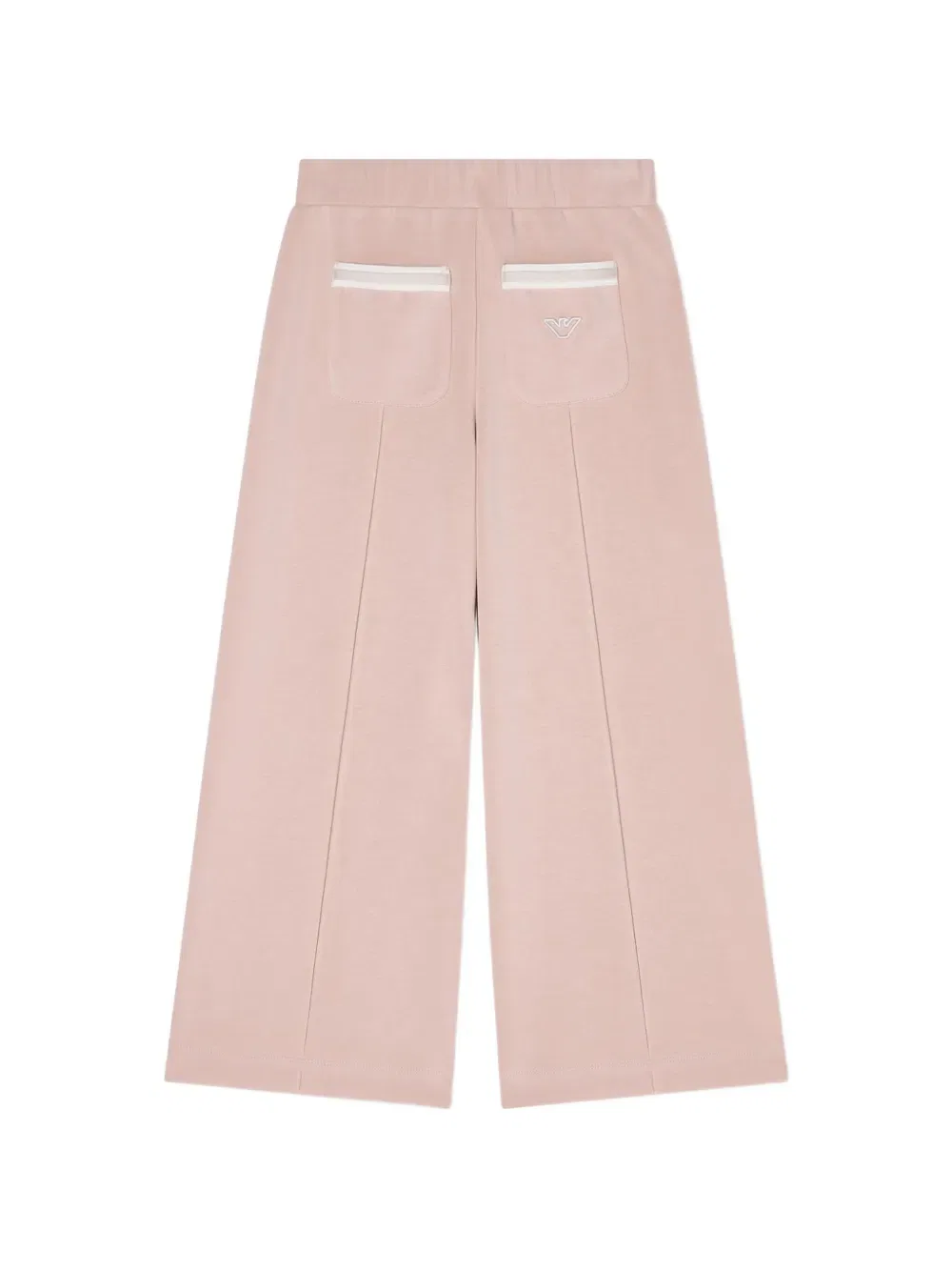 Брюки с широкими штанинами Emporio Armani Kids, розовый — фото 2