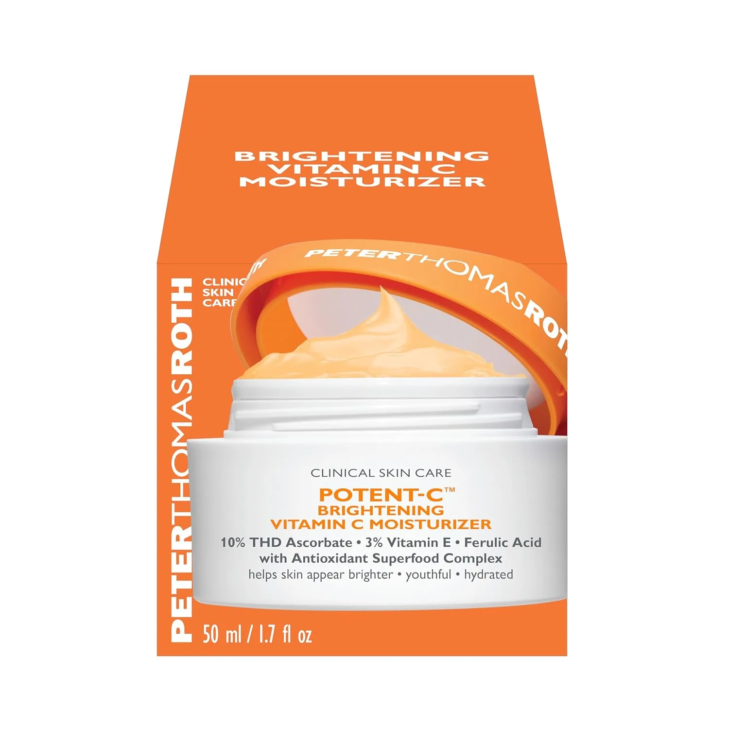 Крем для лица Peter Thomas Roth — | Увлажняющий с витамином С Potent-C для осветления кожи ( .), 50 мл — фото 2