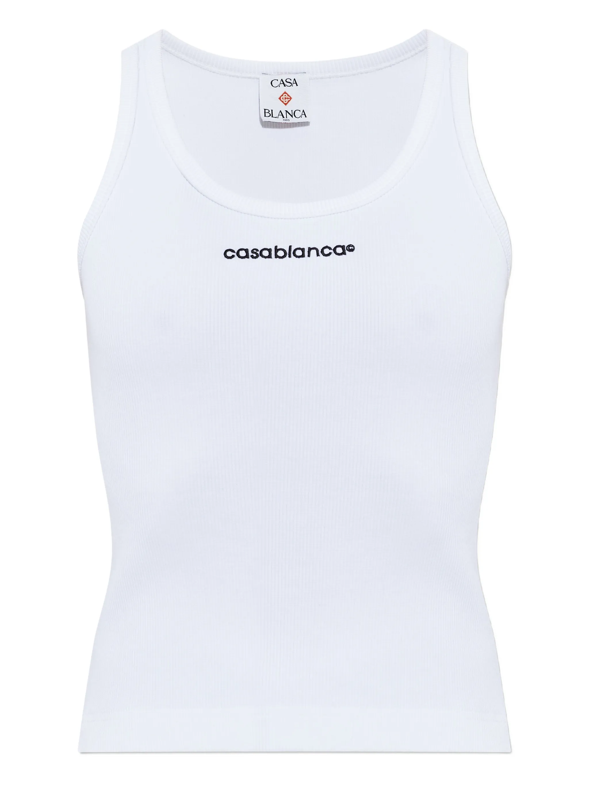 

Майка с логотипом Casablanca, белый