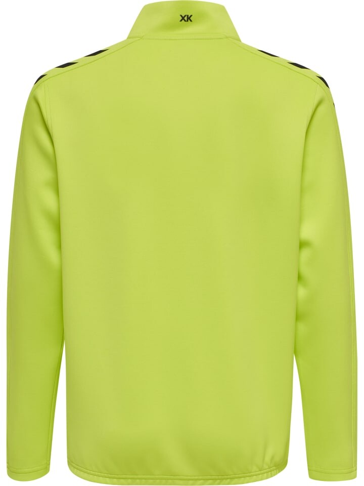 Толстовка Hummel Halbreißverschluss Sweatshirt Hmlcore Multisport Kinder, цвет LIME POPSICLE — фото 2