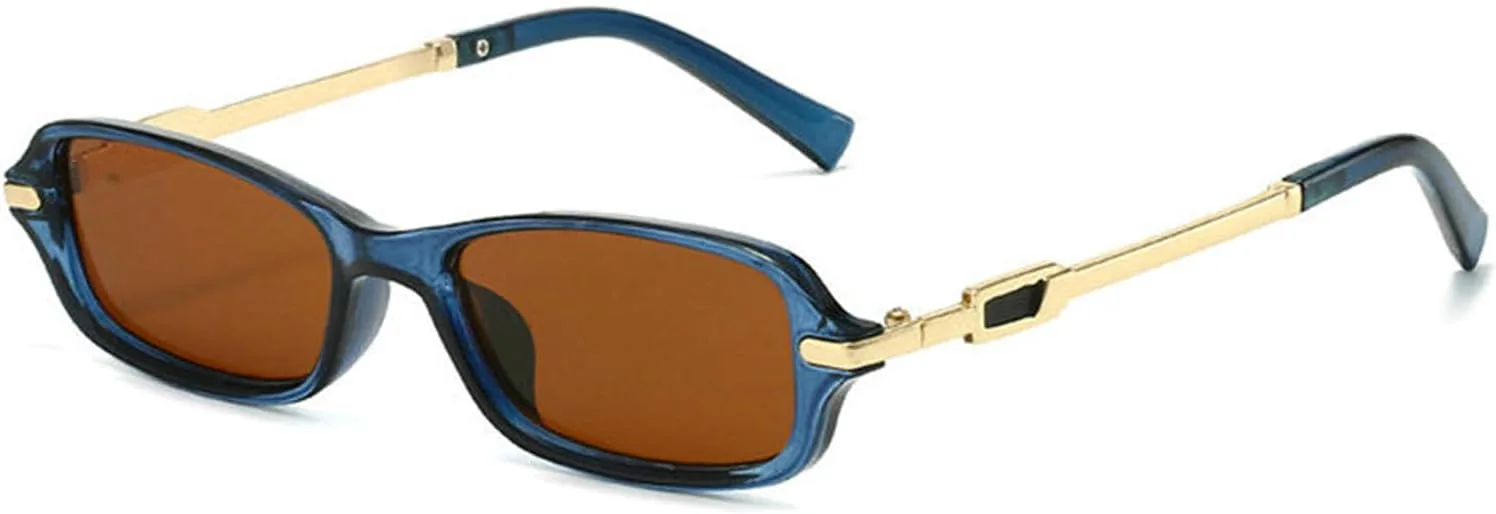 

Солнцезащитные очки COTIA 2025, маленькие прямоугольные, для женщин и мужчин, модные ретро-очки квадратной формы, стильные очки для активного отдыха, Blue