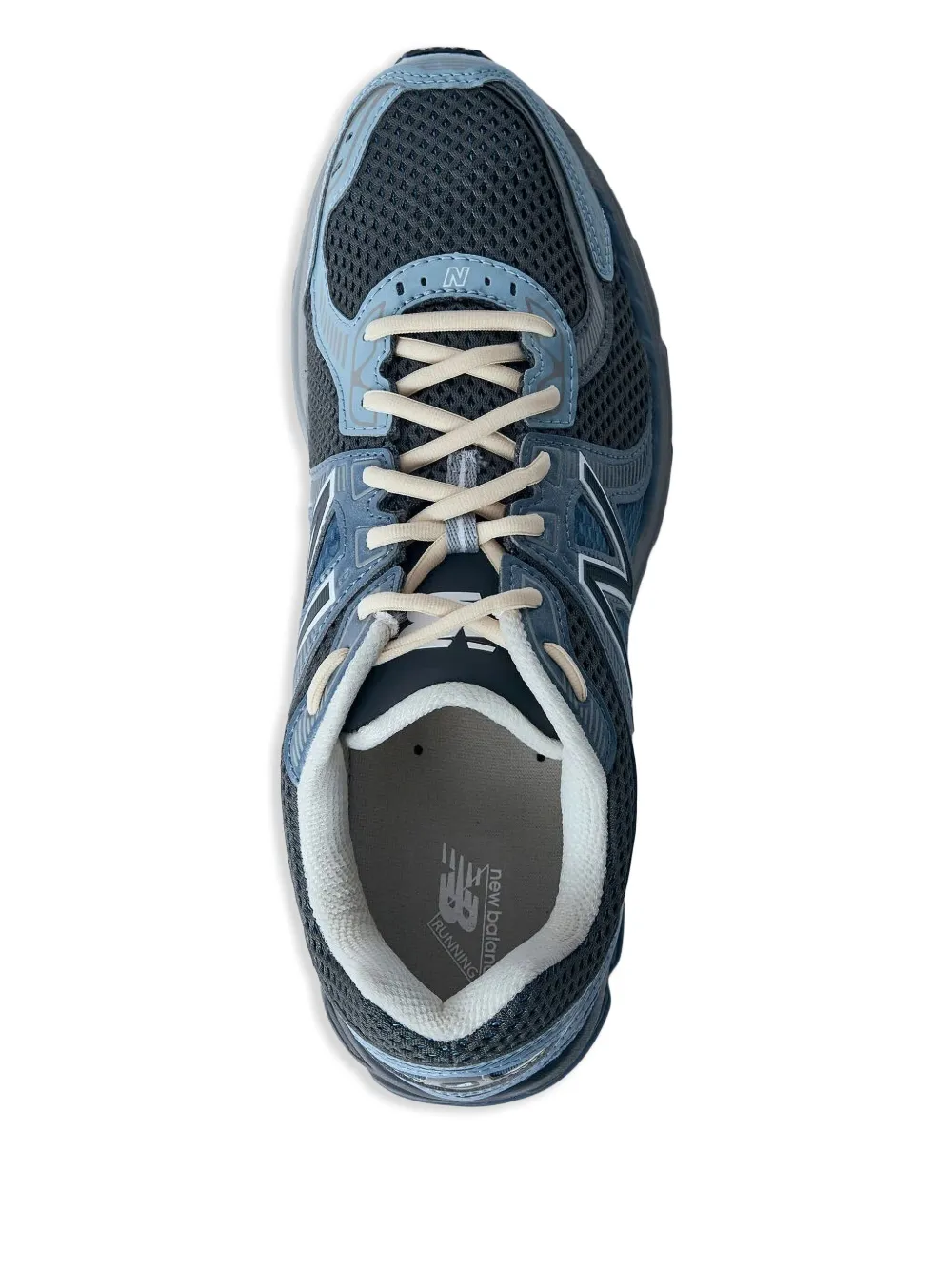 Кроссовки в стиле колор-блок NEW BALANCE, синий — фото 4