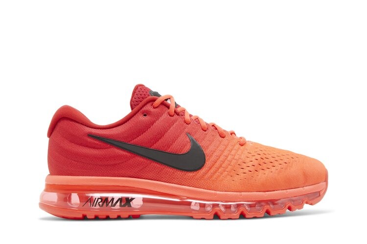 

Кроссовки Nike Air Max 2017 'Bright Crimson', оранжевый