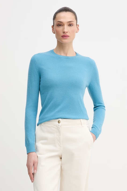 

Шерстяной свитер United Colors of Benetton, синий