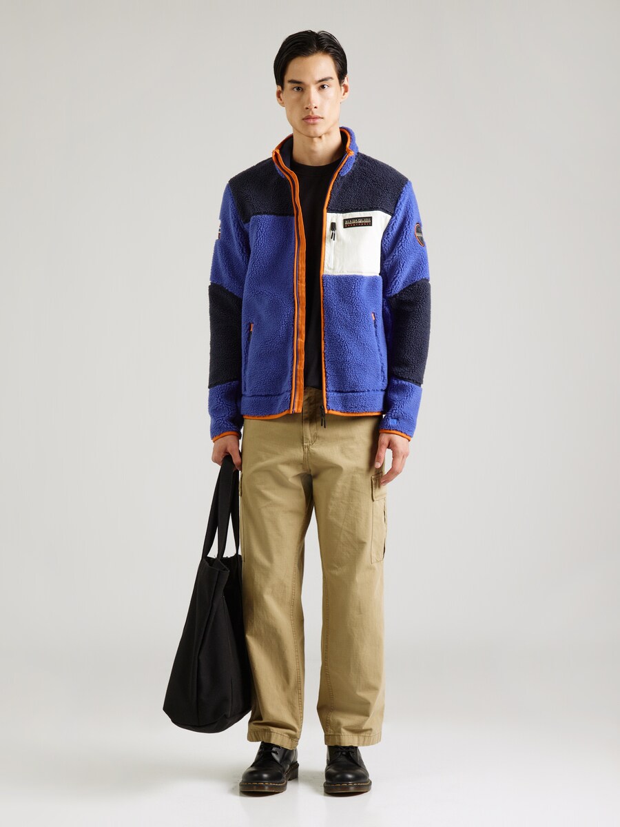 

Флисовая куртка NAPAPIJRI YUPIK, Royal blue/Dark blue