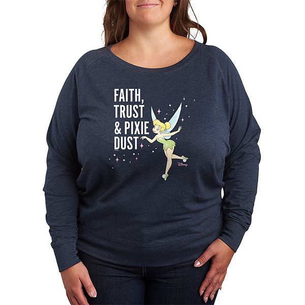 

Футболка с длинным рукавом French Terry S tinker bell plus size faith, trust, & pixie dust Disney, Heather Indigo, Фиолетовый, Футболка с длинным рукавом French Terry S tinker bell plus size faith, trust, & pixie dust Disney, Heather Indigo
