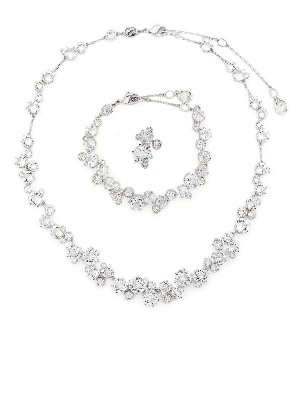 

Ожерелье Constella из кристаллов смешанной огранки Swarovski, белый