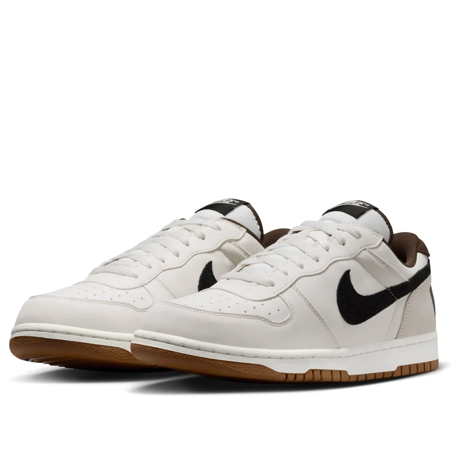 Кроссовки Nike Big Low Lux 'Sail White Medium Brown Black' 854166-101, белый — фото 4