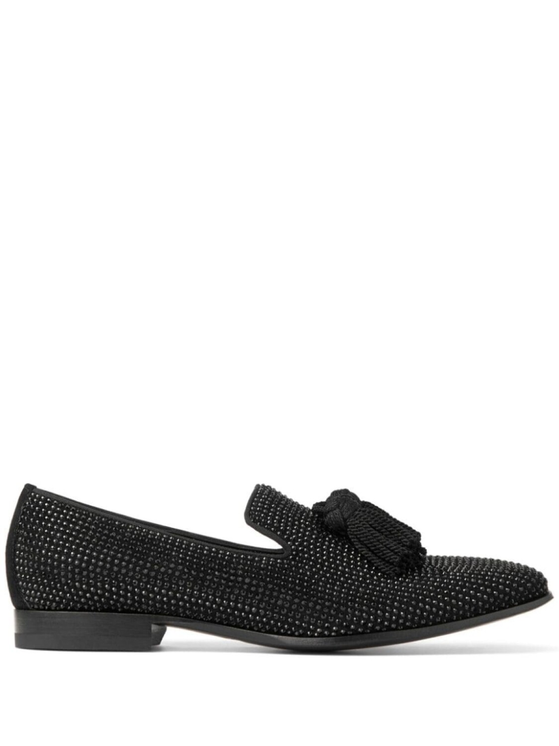 

Jimmy Choo слиперы Foxley с кристаллами, черный