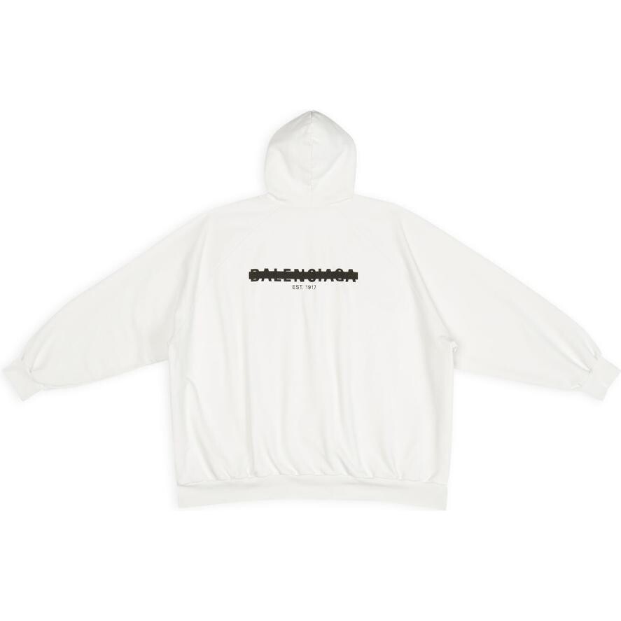 Толстовка мужская Off White Balenciaga, кремовый — фото 2