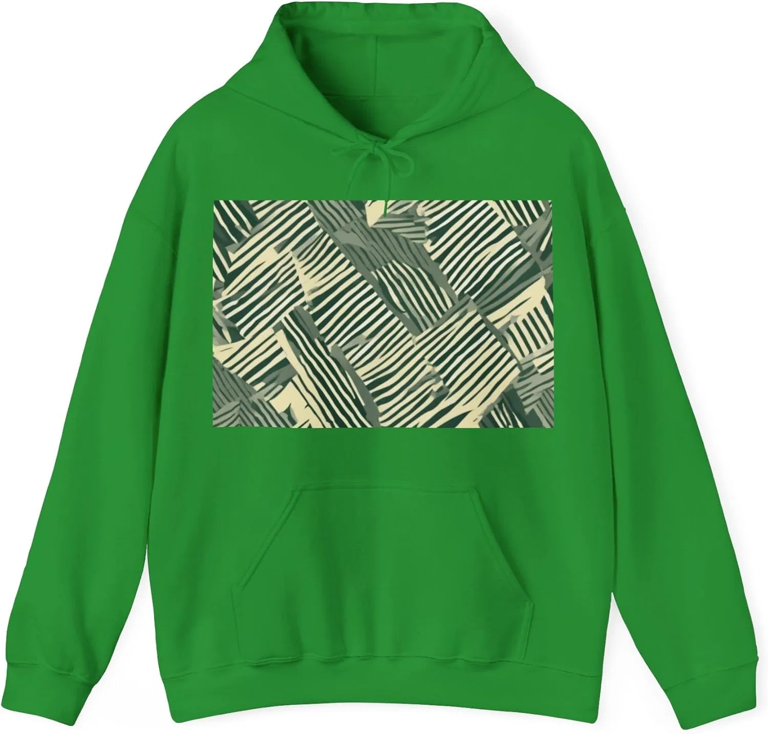 Толстовка с капюшоном унисекс Gildan Heavy Blend, Irish Green