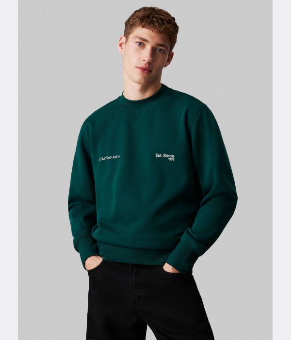 

Свитер 1978 г. Regular fit Calvin Klein Jeans, зеленый