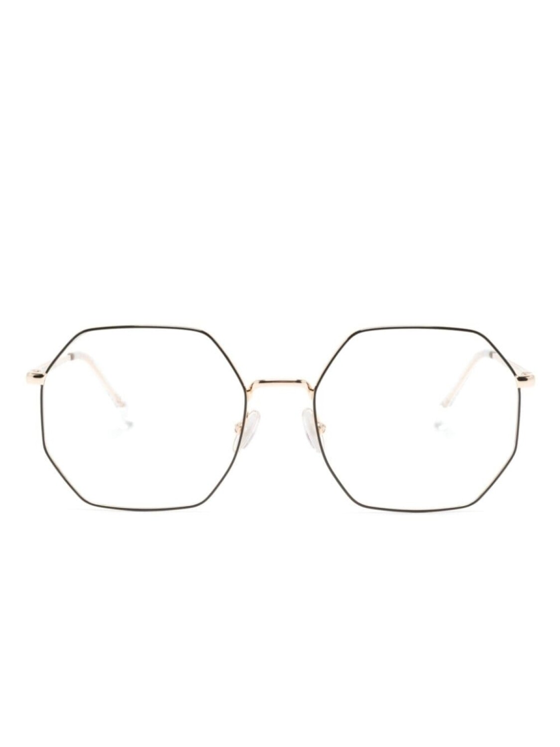 

Isabel Marant Eyewear очки с геометрической оправой, золотистый