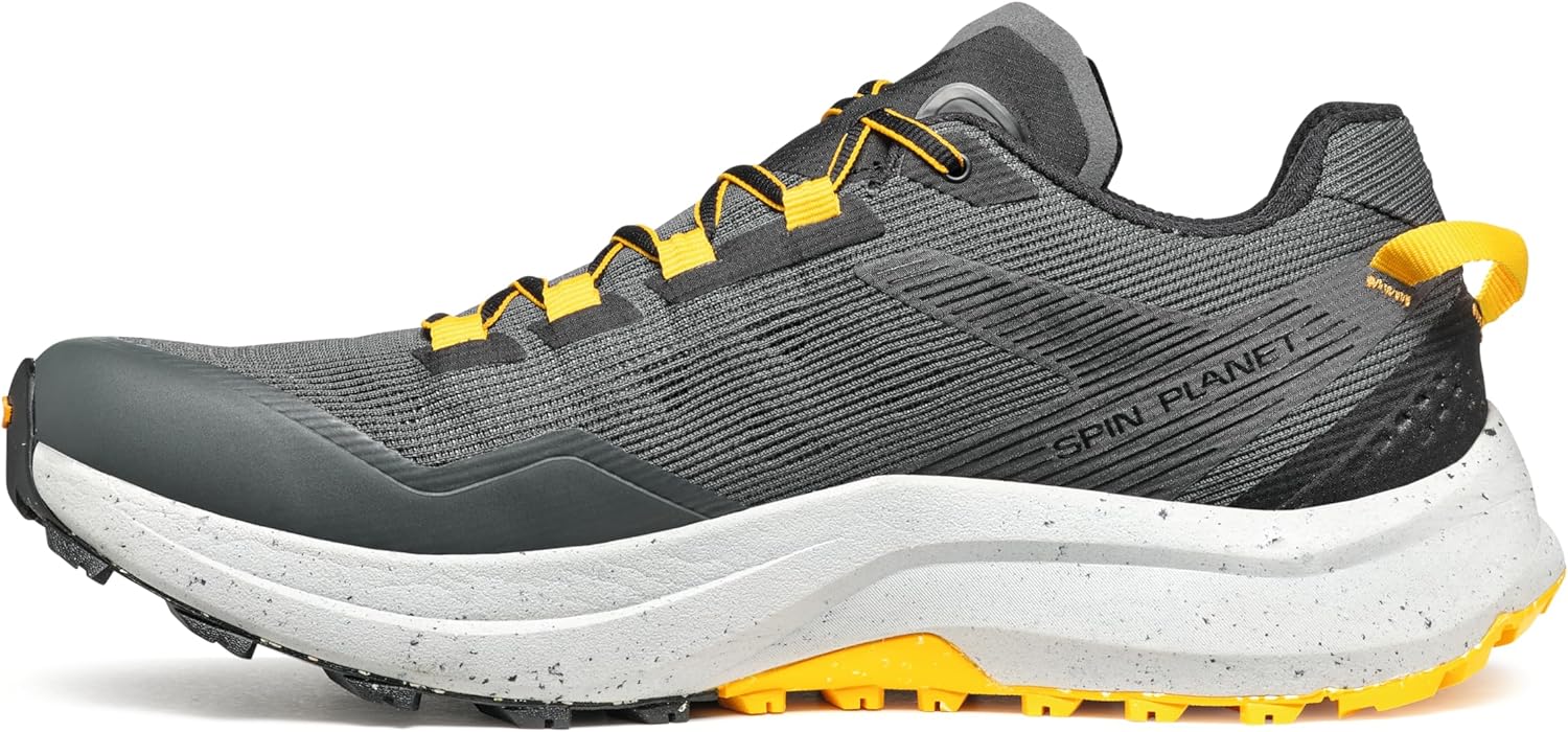 Мужские трекинговые и трейловые кроссовки SCARPA Spin Planet, Anthracite/Saffron — фото 3